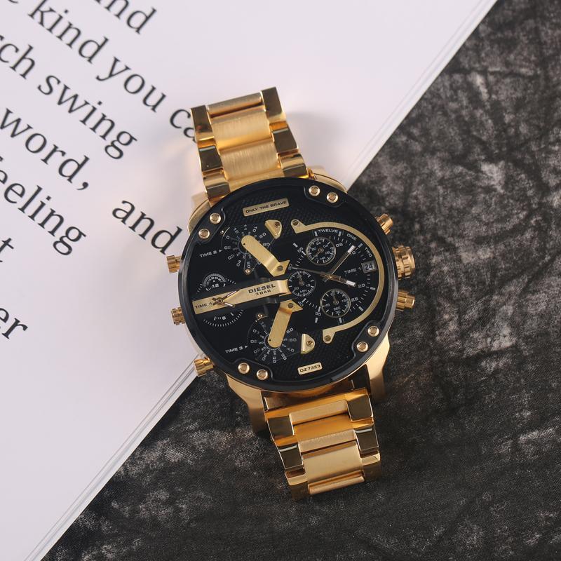Chronograph Watch | Stainless Steel Case & Quartz Movement | 50 mm Dial