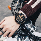 Chronograph Watch | Stainless Steel Case & Quartz Movement | 50 mm Dial