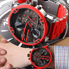 Chronograph Watch | Stainless Steel Case & Quartz Movement | 50 mm Dial