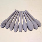 Clay Texturing Tool Set | Ergonomic Oval Handle & Durable Plastic | Set of 9