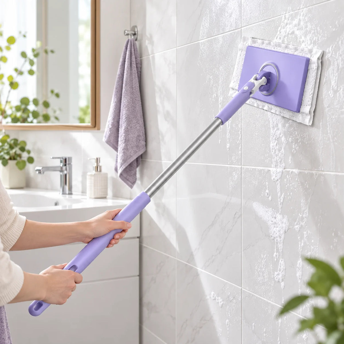 Cleaning Floor Mop | Hands-Free Quick-Change & Ergonomic