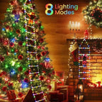 Climbing Santa Decoration | Animated & Weatherproof Warm White LEDs