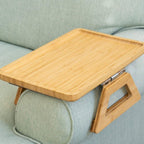 Clip-On Armrest Tray Table