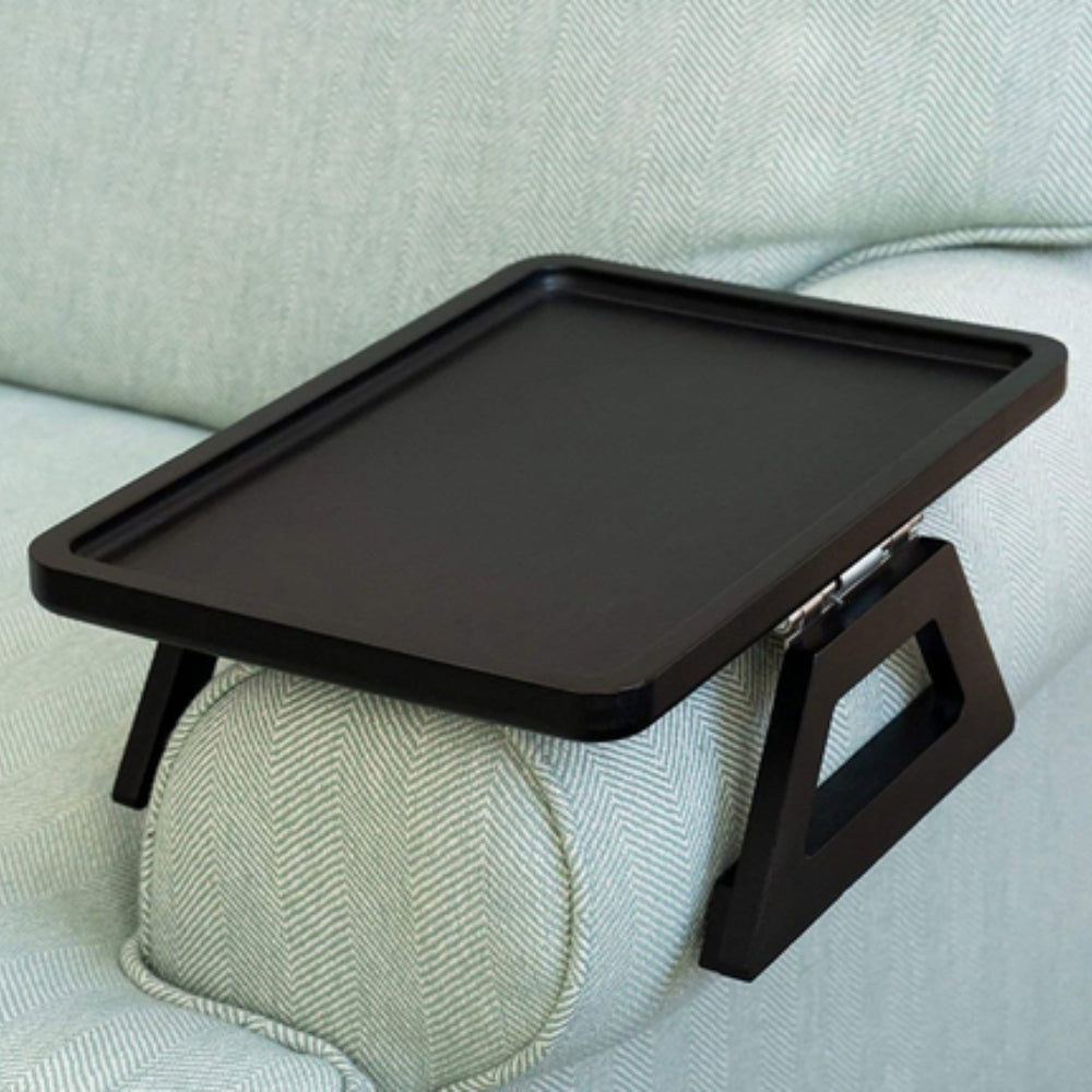 Clip-On Armrest Tray Table