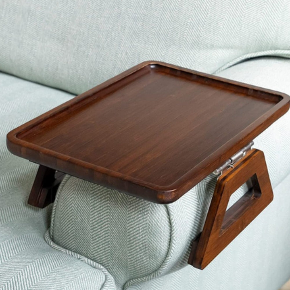 Clip-On Armrest Tray Table