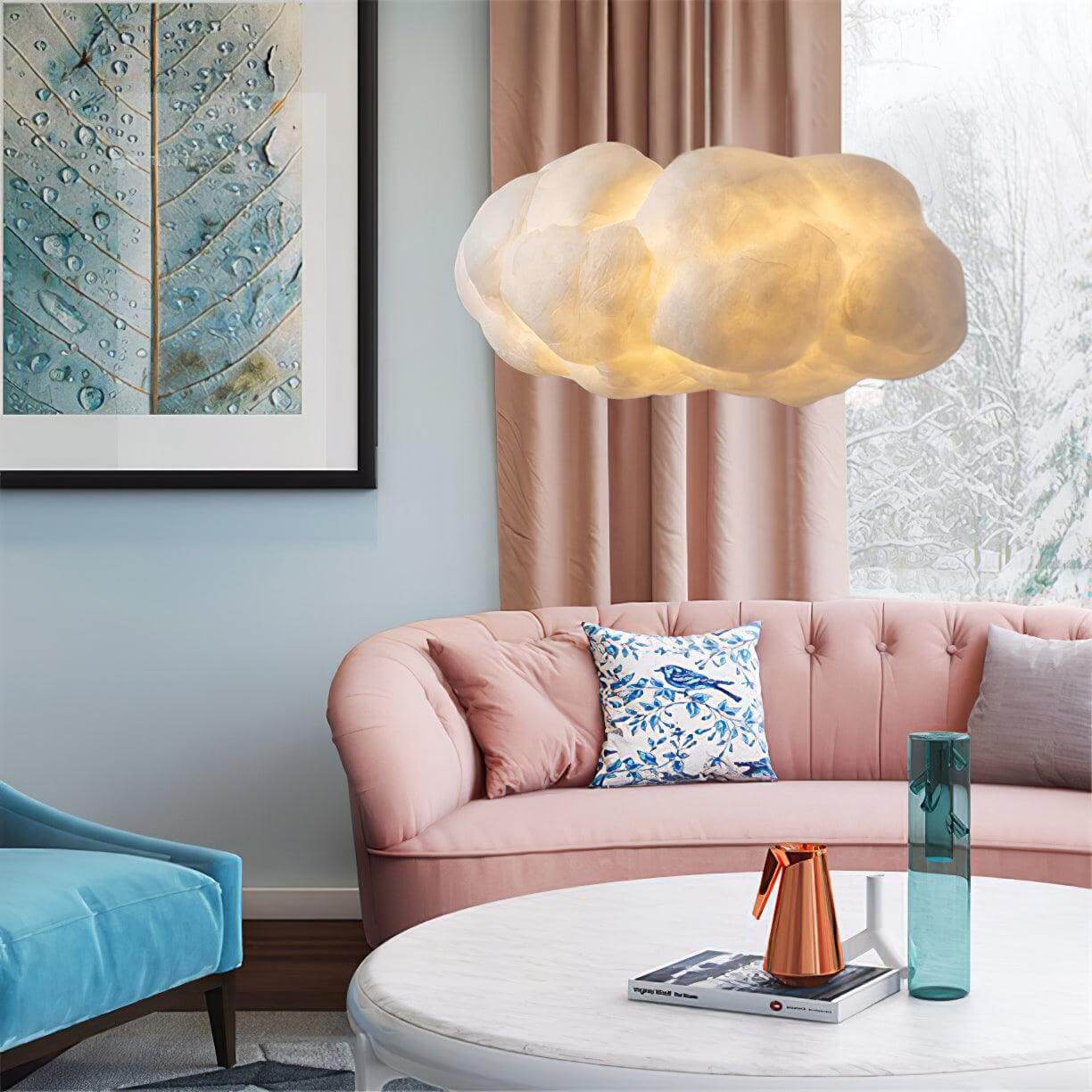 Cloud-Shaped Pendant Lamp
