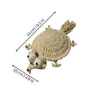 Coaster Set | Handmade Crochet & Cute Animal | 2-Pack