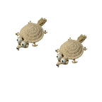 Coaster Set | Handmade Crochet & Cute Animal | 2-Pack