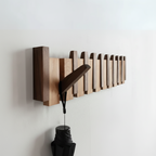 Coat Rack with Piano-Shaped Design
