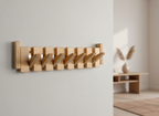 Coat Rack with Piano-Shaped Design