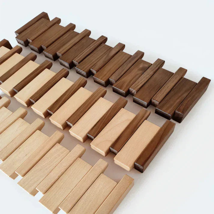 Coat Rack with Piano-Shaped Design