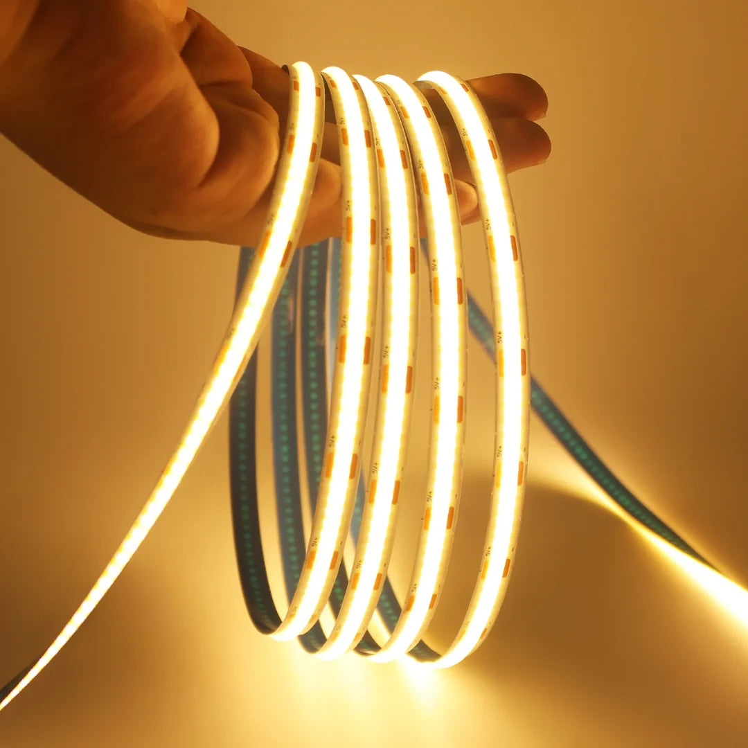 COB LED Light Strip | Uniform COB Lighting & Self-Adhesive