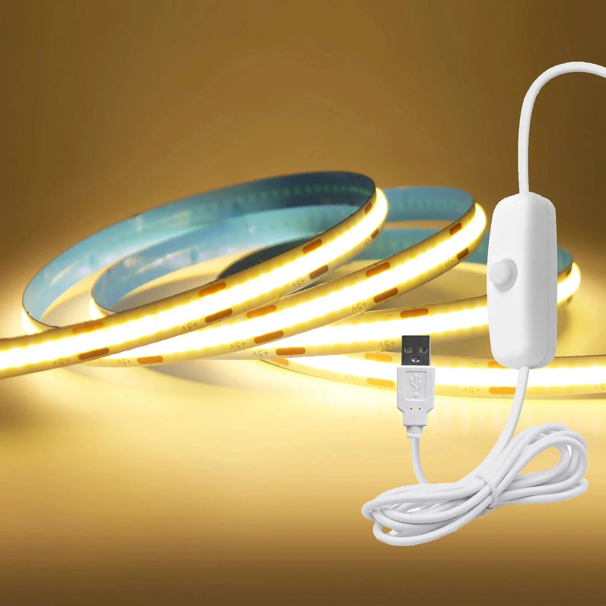 COB LED Light Strip | Uniform COB Lighting & Self-Adhesive