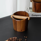 Coffee Knock Box with Built-In Knock Bar