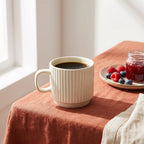 Coffee Mug | Ribbed Matte Ceramic | 260 ml
