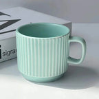 Coffee Mug | Ribbed Matte Ceramic | 260 ml