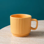 Coffee Mug | Ribbed Matte Ceramic | 260 ml