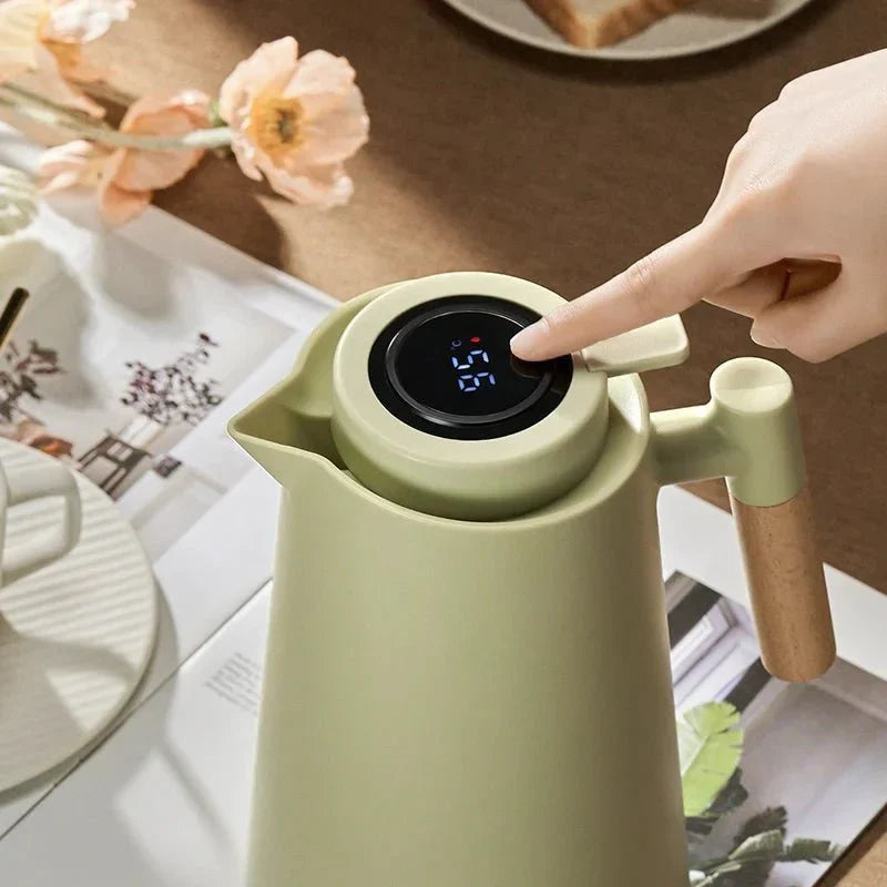 Coffee Pot | Digital Temperature Display & Insulated Body