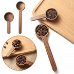 Coffee Spoon | Natural Beech Wood & Simple Design | Short & Long Handle Options