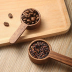 Coffee Spoon | Natural Beech Wood & Simple Design | Short & Long Handle Options