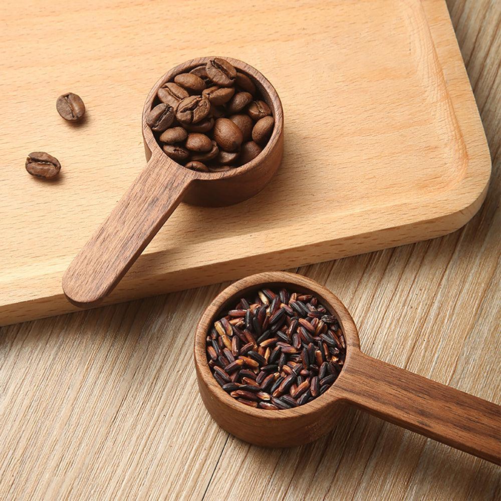 Coffee Spoon | Natural Beech Wood & Simple Design | Short & Long Handle Options
