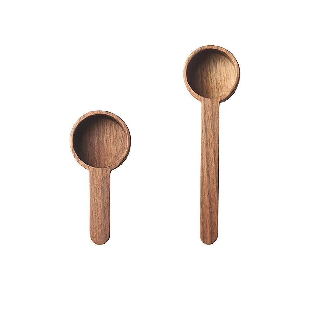 Coffee Spoon | Natural Beech Wood & Simple Design | Short & Long Handle Options