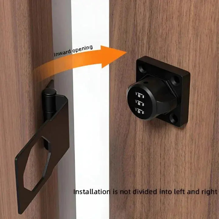 Combination Lock | Keyless Keypad & Zinc Alloy | 1,000+ Codes