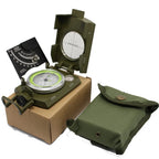 Compass | Waterproof Metal Multifunctional | Calculator & Protractor