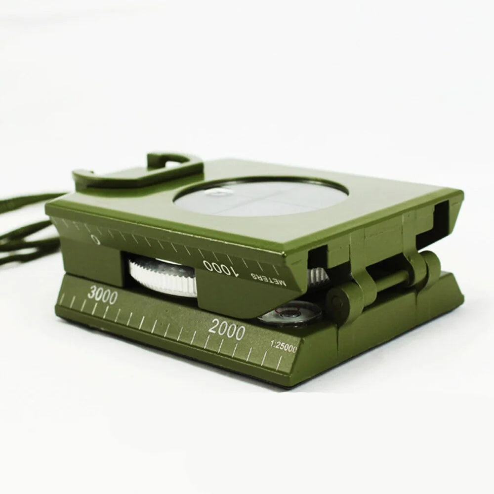 Compass | Waterproof Metal Multifunctional | Calculator & Protractor