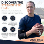 Compression Gloves | Copper-Infused Open-Finger & Non-Slip Palm