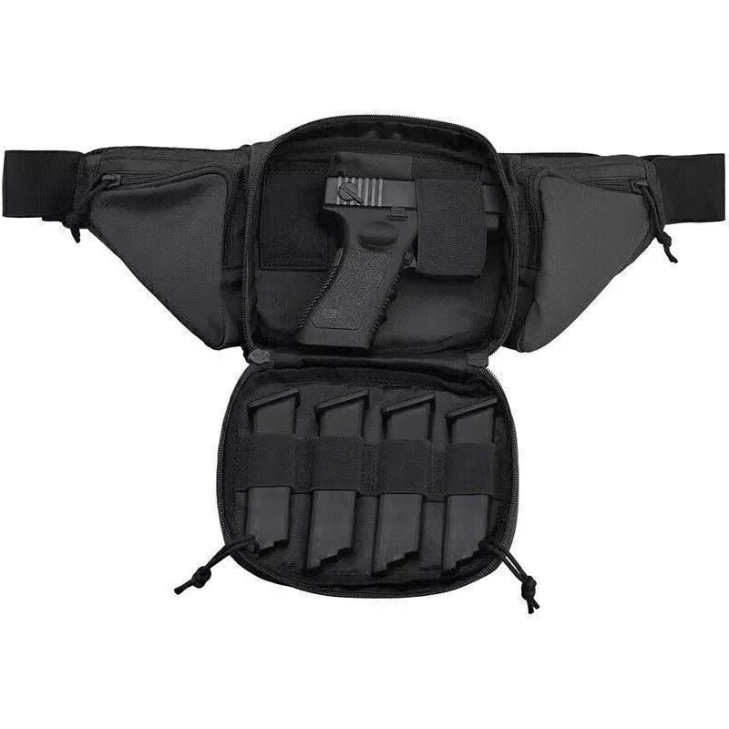 Concealed Carry Waist Pack | MOLLE-Compatible & Water-Resistant | Fits Full-Size Handgun