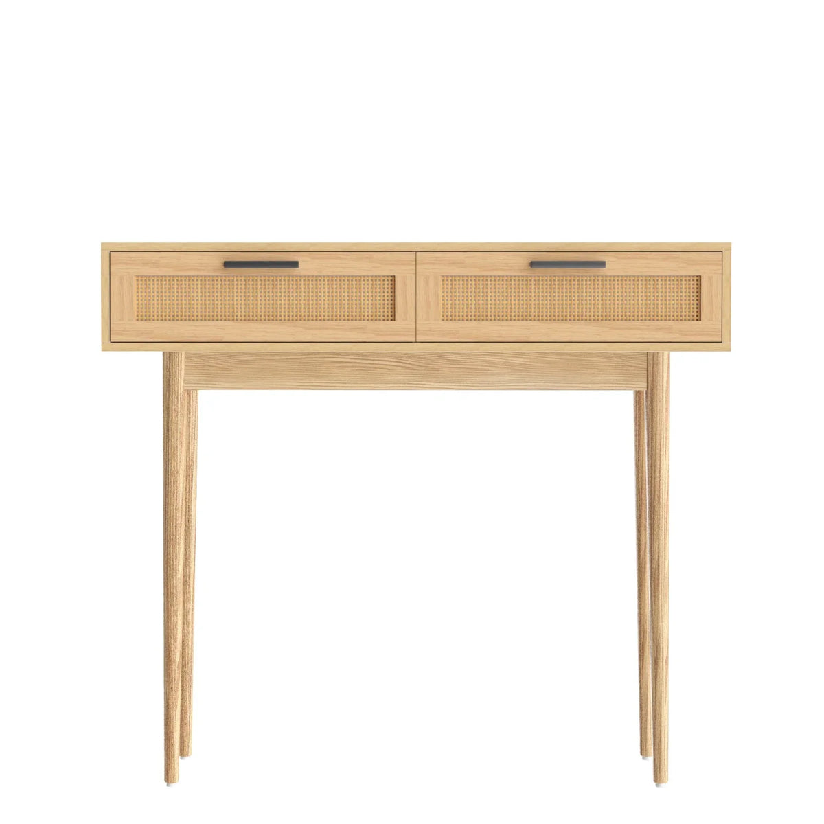 Console Table | Genuine Rattan Drawers & Solid Eucalyptus Legs