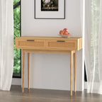 Console Table | Genuine Rattan Drawers & Solid Eucalyptus Legs
