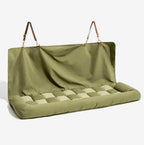 Convertible Dog Sofa Bed | Weather-Resistant Fabric & Removable Cover