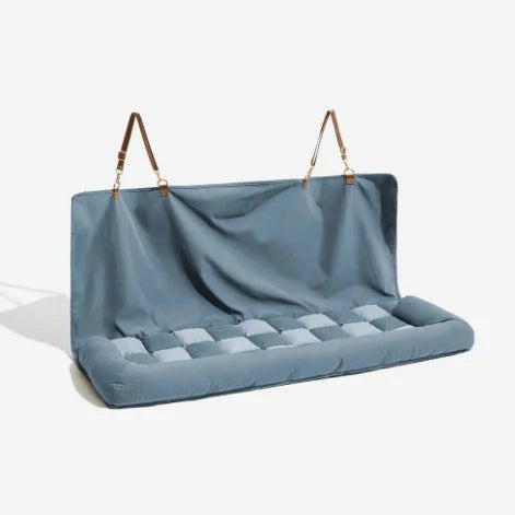 Convertible Dog Sofa Bed | Weather-Resistant Fabric & Removable Cover