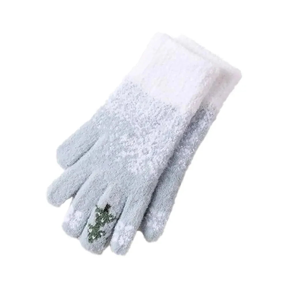 Convertible Fingerless Gloves | Fleece-Lined Knit & Fold-Back Finger Covers