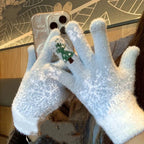 Convertible Fingerless Gloves | Fleece-Lined Knit & Fold-Back Finger Covers
