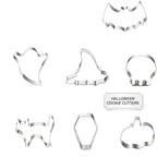 Cookie Cutter Set | Halloween Shapes & Food-Grade Stainless Steel | 7-Piece Set