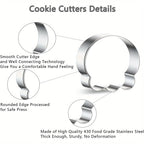 Cookie Cutter Set | Halloween Shapes & Food-Grade Stainless Steel | 7-Piece Set