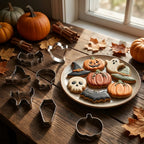 Cookie Cutter Set | Halloween Shapes & Food-Grade Stainless Steel | 7-Piece Set