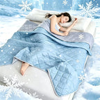 Cooling Blanket | Lightweight & Machine Washable | Geometric Pattern