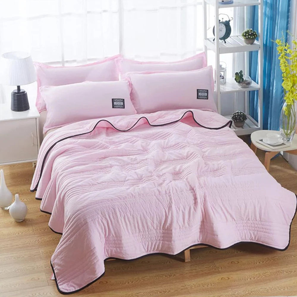 Cooling Blanket | Temperature-Regulating & Moisture-Wicking | Packable