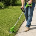 Cordless Grass Trimmer | 21V Motor & Ergonomic Adjustable Handle | 6-Inch Blade