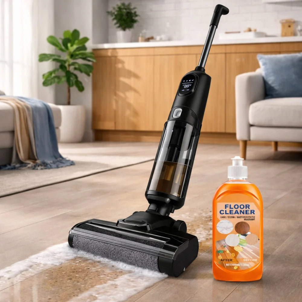 Cordless Vacuum Mop | 3-In-1 Cleaning, Self-Cleaning Brush & Dual-Tank