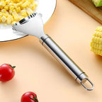 Corn Peeler | Multi-Row Serrated Blade & Ergonomic Handle | Removes 3-4 Rows