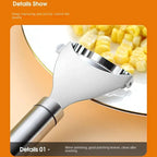 Corn Peeler | Multi-Row Serrated Blade & Ergonomic Handle | Removes 3-4 Rows