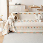 Couch Cover | Boho Tassel Microfiber Chenille & Non-Slip