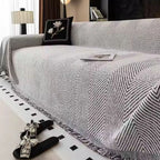 Couch Cover | Reversible Herringbone, Water-Resistant & Non-Slip Fit
