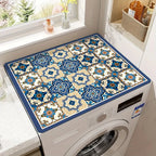 Countertop Device Mat | Diatomaceous Earth Moisture-Absorbent & Scratch-Resistant | Boho Mandala
