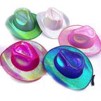 Cowboy Hat | Integrated LED Brim & Battery-Powered | Adult Size